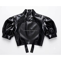 Haut en latex 100% naturel, combinaison en latex, vêtements en latex OEM ODM, unisexe, taille et couleur personnalisables