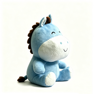 Peluche personalizado para dormir, cojín estilo cottagecore, regalo de peluche azul pastel para niños, juguete de peluche seguro para niños - Product Image 4