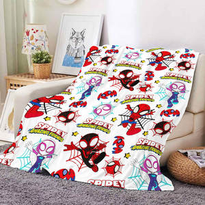 Manta de Diseño de Dibujos Animados 2026, Superhéroes y Amigos, Suave, Acogedora, para Cama, Sofá, Viajes y Exteriores - Product Image 1