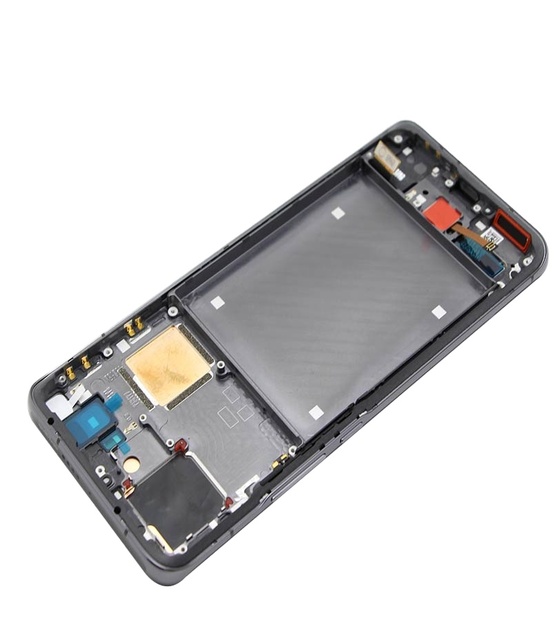 AMOLED 6.81" for Xiaomi Mi 11 Ultra M2102K1G Display Touch Panel Screen Digitizer With Frame for Xiaomi 11 ultra LCD Mi 11 Pro