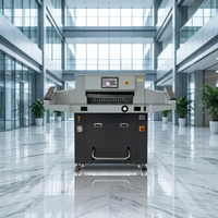 Machine de découpe de papier électrique FRONT FN-H720RT H720T 720CM avec structure en acier inoxydable et cuivre, table d'appoint à lit pneumatique