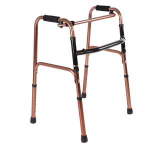 Déambulateurs à roulettes légers en aluminium argenté de qualité médicale, durables, de classe II, pour personnes handicapées, pour les escaliers, pour adultes - Product Image 5