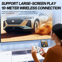 Console de jeu vidéo portable E5 Plus avec Wi-Fi, plus de 10 000 jeux, prend en charge la TV/le manette de jeu pour les lecteurs vidéo