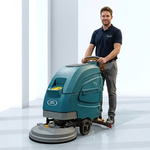 Autolaveuse professionnelle commerciale nouvelle CWZ&Well Land à eau froide, dégraissant, autolaveuse autoportée à batterie 24V 100AH 150W 28 - Product Image 1