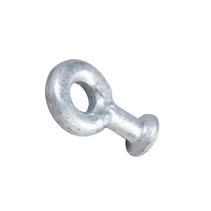 Conector de Suspensión Tipo QP de Acero al Carbono Galvanizado en Caliente para Conexión de Aisladores de Línea de 10kV - Product Image 1