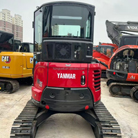 Excavator Mini Yanmar 3-ton VIO35 Bekas Pakai untuk Pertanian dan Rumah Tangga, Kapasitas Bucket 0.2m, Model 2024, Jam Kerja Rendah