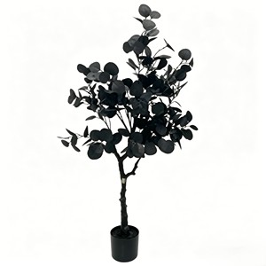 Wholesale <b>Artificial</b> Eucalyptus Leaves Garland Greenery Plant for Home Office Shelf Wedding Party Decor - Product Image 1