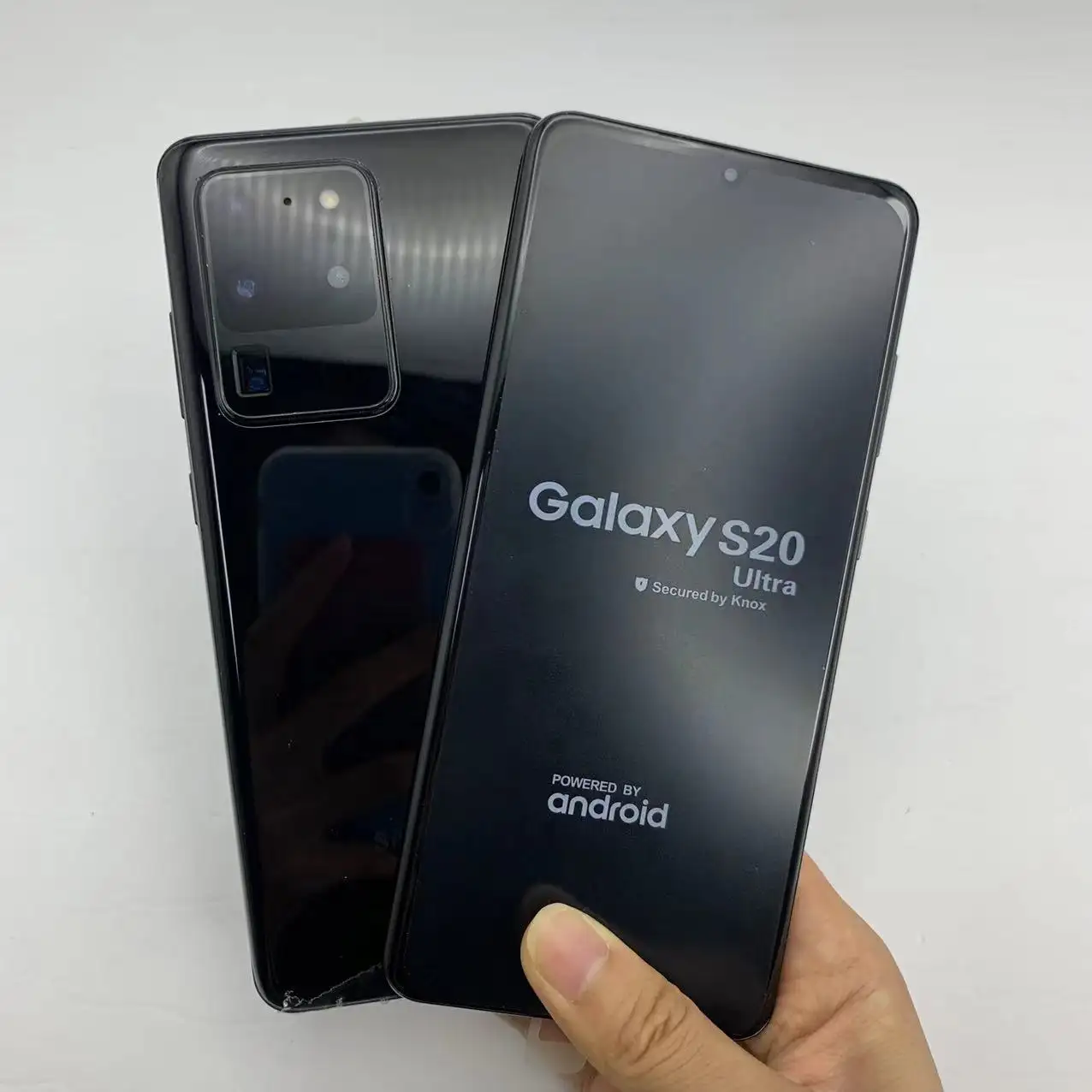 Оптовая продажа Galaxy S20 + Подержанный мобильный телефон для Samsung Galaxy S20 Plus ультра 5g Подержанные телефоны мобильный Android смартфон