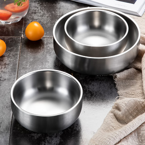 Tigela Lekfre de Aço Inoxidável 304 para Alimentos, Utensílio de Cozinha e Louça para Macarrão e Ramen - Product Image 1