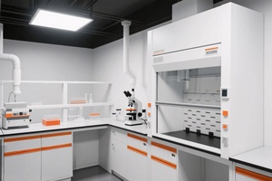 Mesa de Laboratorio Móvil con Ruedas - Banco de Trabajo Flexible para Cuarto Limpio y Laboratorio de Pruebas, Fácil de Mover - Product Image 3