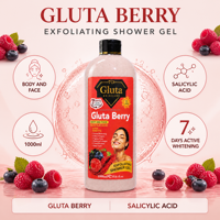 Gel Douche Éclaircissant Anti-âge Gluta Golden Glow pour Peaux Noires Africaines