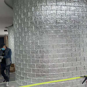 Venta Directa <span class=keywords><strong>de</strong></span> Fábrica JYG, <span class=keywords><strong>Bloques</strong></span> <span class=keywords><strong>de</strong></span> Vidrio Sólido Transparentes <span class=keywords><strong>con</strong></span> Patrón <span class=keywords><strong>de</strong></span> <span class=keywords><strong>Cristal</strong></span> <span class=keywords><strong>de</strong></span> Hielo, Forma Rectangular, Ecológicos, para Exteriores y <span class=keywords><strong>Baños</strong></span> - Product Image 4