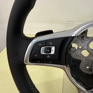 พวงมาลัยรถยนต์ volant lenkrad สำหรับ MK7กอล์ฟ <span class=keywords><strong>VW</strong></span> GTI GTD CC POLO GTE GLI Passat Touareg - Product Image 5