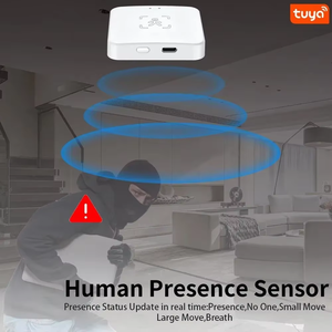 Haozee Smart Human Presence Sensor Millimeter Radar Wave Motion Detector Support Home Assistant Zigbee2mqtt Tuya - Product Image 3