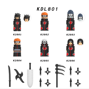 นินจา อนิเมะ ซาสึเกะ อุจิวะ อิทาจิ มาร์ดารัส คาคาซี เซ็นจู อนิเมะ มินิ บล็อกตัวต่อ ของเล่น ของขวัญ - Product Image 3