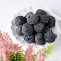 Aroma Volcanic Stone Diffuseur de pierre volcanique poreuse StoneAroma Volcanic StoneBlack Volcanic Rock for Fireplace