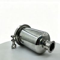 Filtre à air en acier inoxydable SS304 à raccord Tri-Clamp, filtre de purge en ligne pour réservoir, 0,22 micron, en vente
