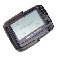 POCSAG programı çok fonksiyonlu acil metin alıcısı kablosuz beeper 4 satır alfa sayısal çağrı cihazı