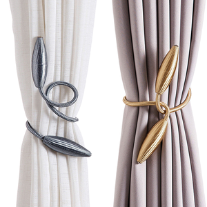 R & C cristal decorativo Tiebacks primavera cortina Holdback hebilla magnética pared nudo cortina Tieback hogar cortina Accesorios - Product Image 1