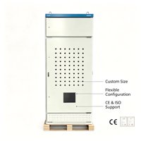 Armoire de distribution basse tension GGD / Boîtier modulaire en acier laminé à froid IP55 1,2 mm, assemblage personnalisé OEM avec couleur RAL sur mesure