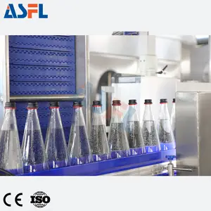 Automatic 12000-15000 bph Glass Bottle Carbonated Beverage Plc Control 3 In 1 Juice Filling Machine