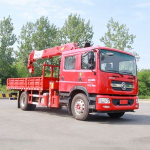Camion-grue Dongfeng 8 tonnes à double cabine 4x2 DFAC avec grue montée sur véhicule à vendre - Product Image 2