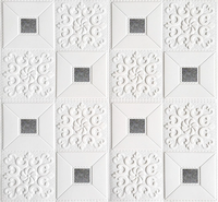 Papier peint mural en mousse XPE 3D imperméable auto-adhésif en gros, décoration facile, chambre à coucher, maison chaleureuse, plafond, papier peint de pièce