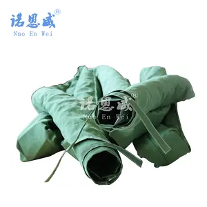 300mm 12inch Customized Round Military Green Pre-conditioned Aircraft PCA Ventilation Flexible Air Duct