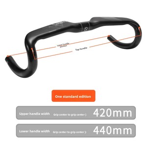Vélo <span class=keywords><strong>de</strong></span> <span class=keywords><strong>Route</strong></span> <span class=keywords><strong>de</strong></span> Compétition TR5000 en Fibre <span class=keywords><strong>de</strong></span> Carbone avec <span class=keywords><strong>Guidon</strong></span> Courbé, Haute Résistance, Extension Externe Partagée, Câblage Entièrement Intégré - Product Image 6