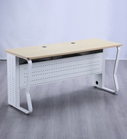 Escritorio de computadora de escuela de Fabricación especializada sala de entrenamiento de aula multimedia para mesa de estudio de estudiante con escuela secundaria