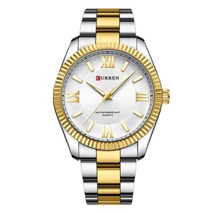 OEM para Reloj de Cuarzo Curren 8453 para Hombre con Esfera de Rueda Solar, Escala Romana Luminosa y Correa de Acero, Reloj de Pulsera de Negocios de 42 mm - Product Image 3