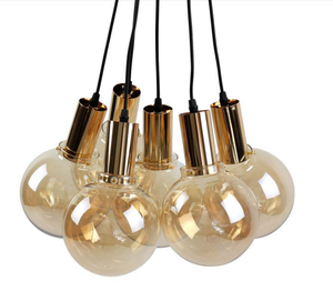 Morden vidrio bombilla de iluminación interior lineal led luz colgante Industrial lámpara colgante led luz moderna para la casa - Product Image 1