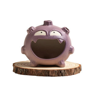 Quemador de Incienso de Cerámica Koffing Palo Santo, Decoración para el Hogar, Quemador de Cera Ecológico Hecho a Mano, Aromático con Aceites Esenciales - Product Image 1