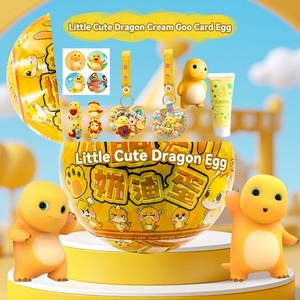 Autocollants Guka créatifs faits main, motif <span class=keywords><strong>Dragon</strong></span> Lait, mignons et très esthétiques, pour décoration de dessins animés, en capsule, boîte mystère, best-seller - Product Image 4