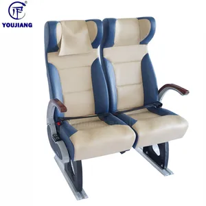 45cm liggende lederen bus seat voor mitsubishi rosa bus zetels