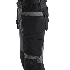 BLAKLADER - 152216459699C46 Pantalon Craftsman Stretch dans les 4 sens Gris moyen/Noir-PANTALON DE TRAVAIL EAN 7330509723692 - Product Image 5