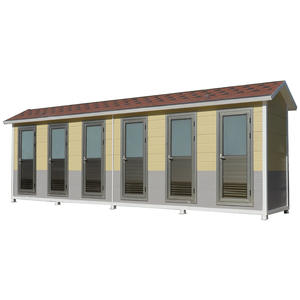 Baño Público Ecológico de Metal para Zonas Turísticas, Producto Terminado, Baño Móvil Ecológico para Exteriores - Product Image 1