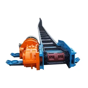 Kömür madeni için yeraltı madencilik tüneli Sgb320/11 paslanmaz çelik sürükle zincir kazıyıcı konveyör