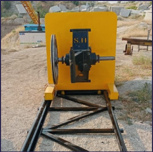 40 HP Industrial Wire Saw <b>Machine</b> for <b>Stone</b> <b>Cutting</b> Heavy Duty Wire Rope <b>Stone</b> Processing Equipment - Product Image 2