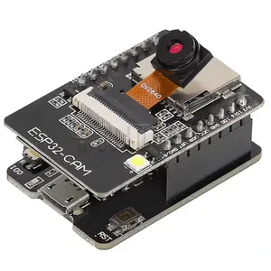 OV2640カメラモジュールを備えたESP32CAM開発ボード、Arduino用WiFiBluetoothモジュールESP32-CAM-MB MicrolポートCH340G