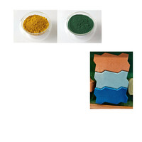Poudre céramique colorée, 15 ml, pigment de fer hydrophoide, chimique, jaune et noir, oxyde de fer, pour pavé