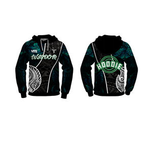 Sweat à capuche à motifs maoris de haute qualité, sweat à capuche avec poche imprimée par sublimation, sweat à capuche pour <span class=keywords><strong>homme</strong></span>, tatouage de Polynésie - Product Image 4