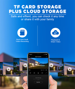 Caméra <span class=keywords><strong>de</strong></span> sécurité solaire <span class=keywords><strong>WiFi</strong></span> ShooCam 5MP avec projecteur LED intégré, éclairage <span class=keywords><strong>de</strong></span> jardin, détecteur <span class=keywords><strong>de</strong></span> <span class=keywords><strong>mouvement</strong></span> PIR pour une utilisation à la maison et au jardin - Product Image 3
