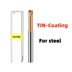 Fraise à fileter VAYNE en carbure monobloc métrique à queue longue 100L 3 dents M1-M14 revêtue pour aluminium/acier/acier inoxydable CNC OEM/ODM - Product Image 5