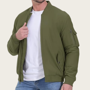 Veste <span class=keywords><strong>North</strong></span> <span class=keywords><strong>Face</strong></span> personnalisée de haute qualité, mélange de nylon et de coton, veste bomber coupe-vent pour homme, chaude, imperméable et coupe-vent. - Product Image 3