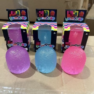 Juguete Antiestrés Auténtico de Pizza Needoh, Textura de Gelatina Transparente, Diseño Divertido de Comida, para Estudiantes y Trabajadores de Oficina, para Relajarse - Product Image 5