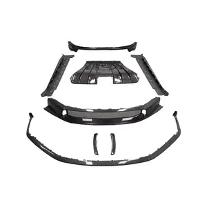 Kit de ajuste de carroceria em fibra de carbono para Porsche Carrare 911 992, kit completo de acessórios para carros, acessórios de carros, spoiler difuso e seco, atualização