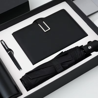 Sets de Regalo Promocionales para Empresas Náuticas, Cuaderno A5 de Tapa Dura en Cuero Cosido, Logotipo Personalizado, Caja de Regalo Corporativa para Oficina, 80 Hojas