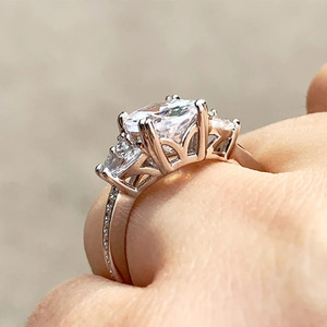 Anello Semplice a Forma di Foglia per Donne, Elegante Stile Naturale, Gioiello da Dito alla Moda - Product Image 4