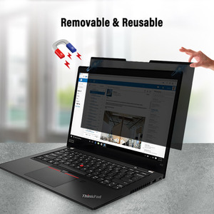 AAA Lớp Bảo Vệ Màn Hình Bộ Lọc Riêng Tư Cho Lenovo Yoga Không Khí 14 Tái Sử Dụng Chống Ánh Sáng Màu Xanh Pet Phim Máy Tính Máy Tính Xách Tay Ai Lọc - Product Image 3